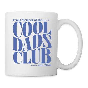 Cool Dads Club - Dad-to-be 2026 Gift - Mug - white - Right