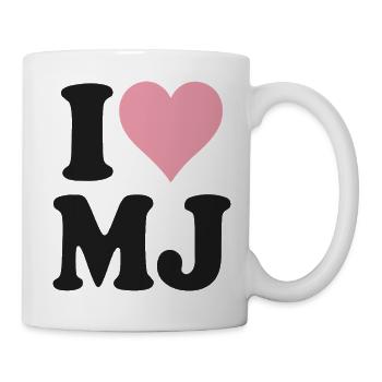 I Love Heart Minimalist Design - Mug - white - Right