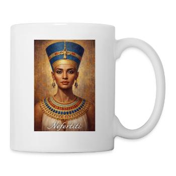 Portrait de Néfertiti - Mug blanc - blanc - Droite