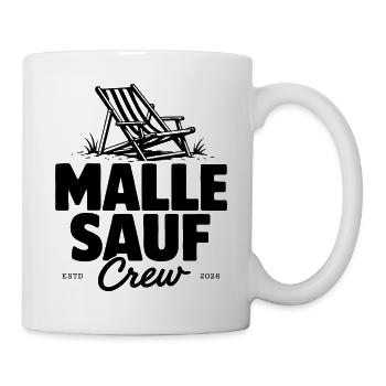 Malle Sauf Crew 2026 - Mug - white - Right