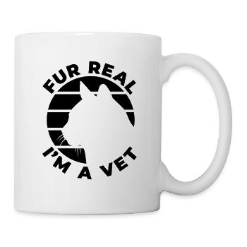 Veterinary joke - Mug - white - Right