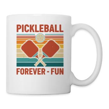 Pickleball Funny Player Love Pickle Ball - Mug - white - Right