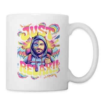 Wanderer Just Relax Mountain Adventure - Mug - white - Right