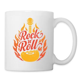 Rock 'n' Roll - Tasse - Weiß - Rechts