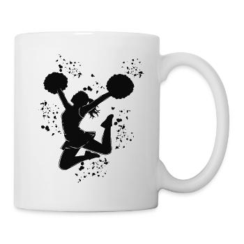 Cheerleader Cheer Mom Cheerleading - Tasse - Weiß - Rechts
