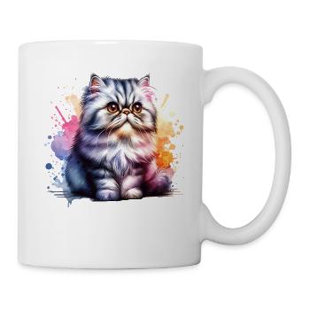 Cadeau du chat persan - Mug blanc - blanc - Droite