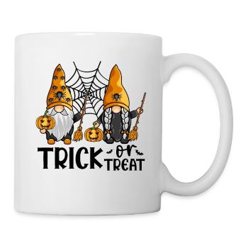 Nains d’Halloween pour les bonbons ou un sort - Mug blanc - blanc - Droite