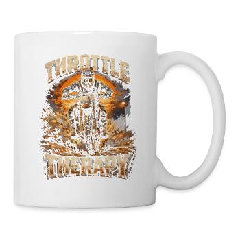 Dirtbike Dirt Bike Motocross - Mug - white - Right