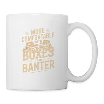 Mit Boxen wohler - Tasse - Weiß - Rechts