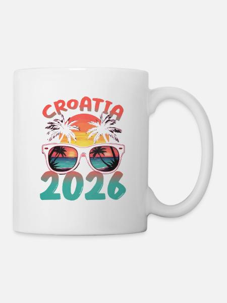 Croatia 2026 - Tasse - Weiß