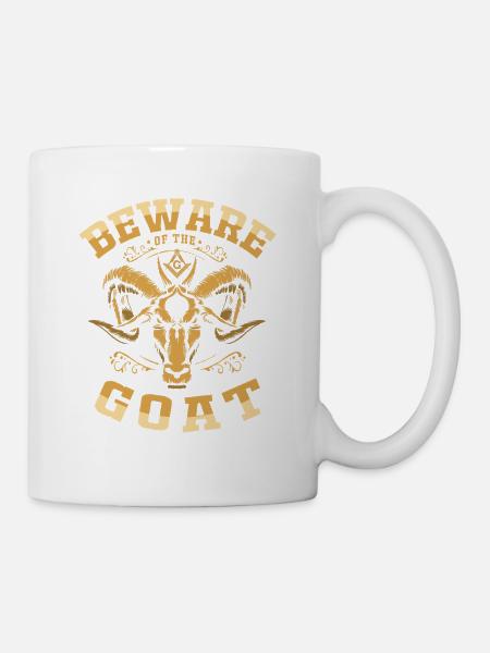 Illuminati Freimaurer - Tasse - Weiß