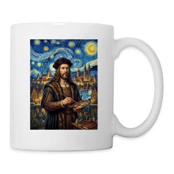 Albrecht Durer Sternennacht - Tasse - Weiß - Rechts
