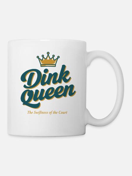 Pickleball-lustiger Pickleball-Pickleball - Tasse - Weiß