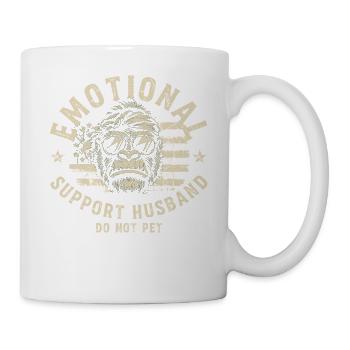 Emotional Support Monkey Do Not Pet - Mug - white - Right