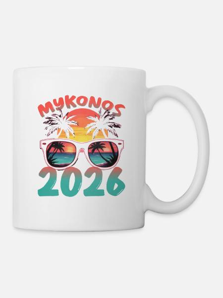 Mykonos 2026 - Tasse - Weiß