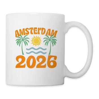 Amsterdam 2026 - Tasse - Weiß - Rechts