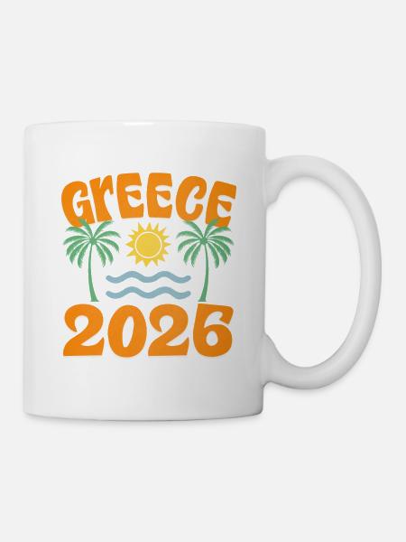 Greece 2026 - Tasse - Weiß