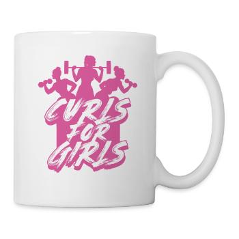 Biceps Bicep Training Bodybuilder Gym - Mug - white - Right
