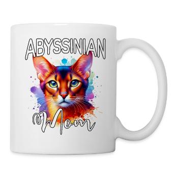 Abyssinian Cat Mom - Mug - white - Right