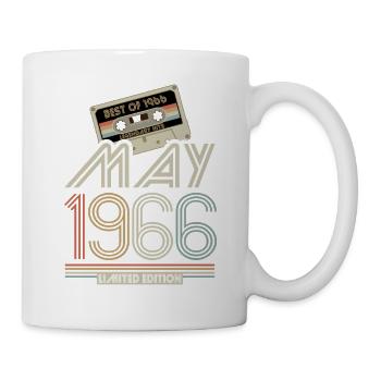 Best of May 1966 Kassette | Limited Edition - Tasse - Weiß - Rechts