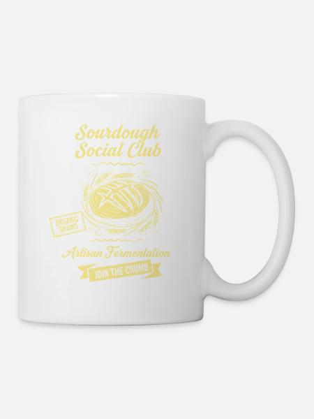 Sourdough Social Club Brotbacker Starter - Tasse - Weiß