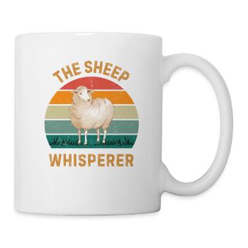 Sheep Whisperer - Funny Sheep Farmer & Shepherd - Mug - white - Right