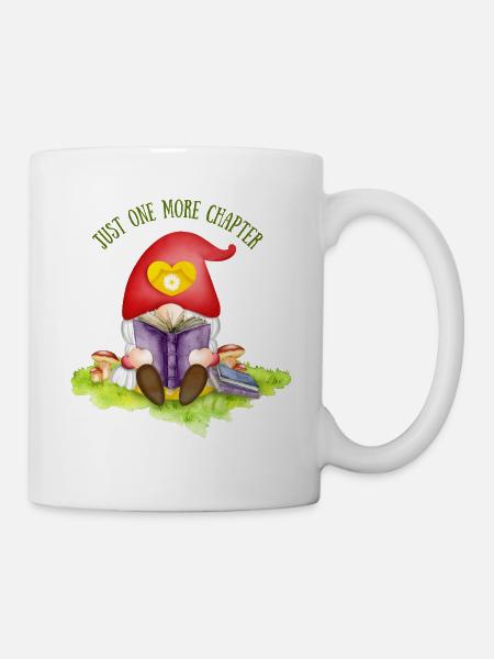 Nur noch ein Kapitel - Tasse - Weiß