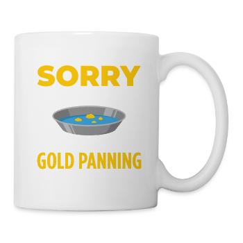 Citation drôle de mineur mineur traditionnel sur la recherche d’or - Mug blanc - blanc - Droite