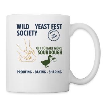 sourdough Wild Yeast Fest Society Off To Bake More - Mug - white - Right