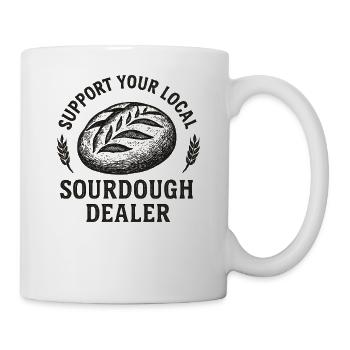 Baking Baker Baker Sourdough Bread Gift Idea - Mug - white - Right