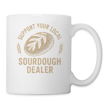 Baking Baker Baker Sourdough Bread Gift Idea - Mug - white - Right