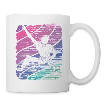 Boulderer Boulder Bouldern - Tasse - Weiß - Rechts
