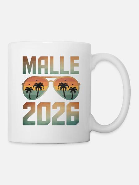 Malle 2026 - Tasse - Weiß