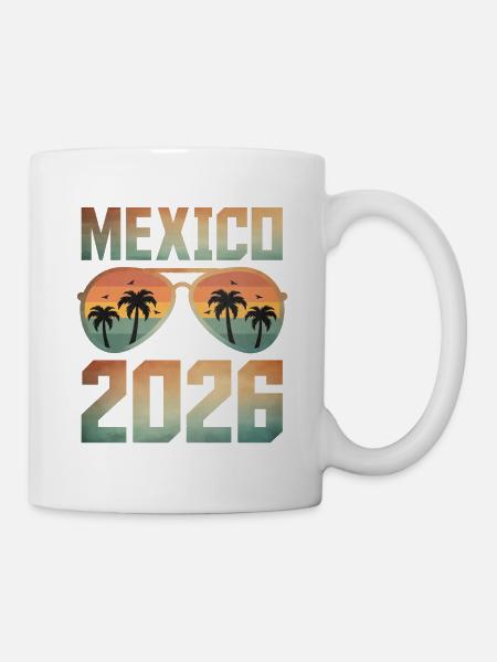 Mexiko 2026 - Tasse - Weiß