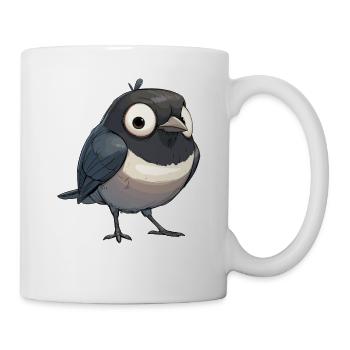 Elstern Elster - Tasse - Weiß - Rechts