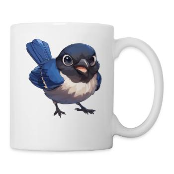 Elstern Elster - Tasse - Weiß - Rechts