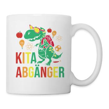 Crèche Élève Dinosaure Maternelle Première Année - Mug blanc - blanc - Droite