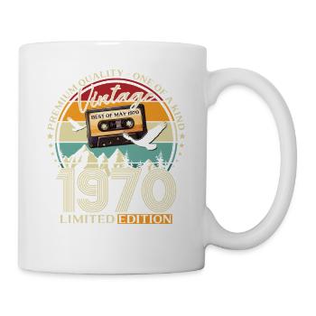 56th Birthday Gift Husband Best of May 1970 - Mug - white - Right