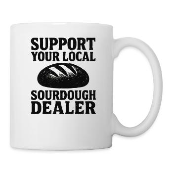 Baking Baker Baker Sourdough Bread Gift Idea - Mug - white - Right
