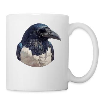 Elstern Elster - Tasse - Weiß - Rechts