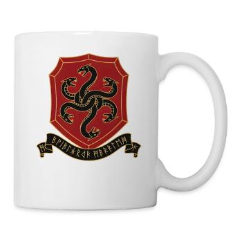 Devil Demon Mask Death Fantasy Satan Halloween - Mug - white - Right