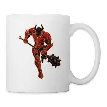 Devil Demon Mask Death Fantasy Satan Halloween - Mug - white - Right