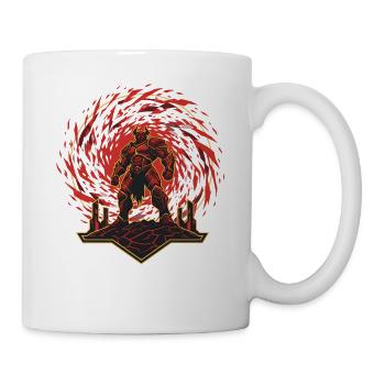Devil Demon Mask Death Fantasy Satan Halloween - Mug - white - Right