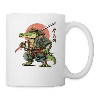 Gator Samurai Warrior - Mug - white - Right