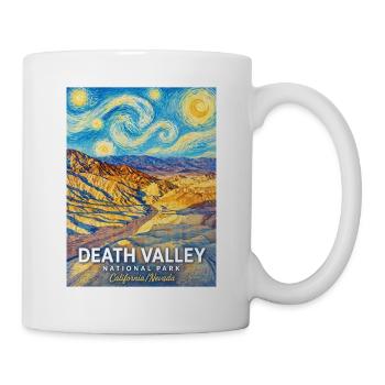 Death Valley Panorama Desert Colors California - Mug - white - Right