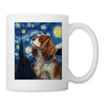 Cavalier King Charles Spaniel - Mug - white - Right