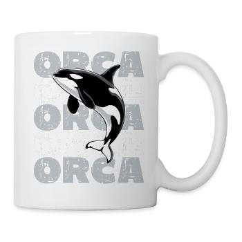 Orques Orques Océan Vie marine Orque - Mug blanc - blanc - Droite