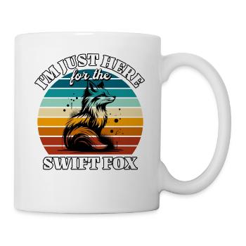 Funny Swift Fox Sayings - Mug - white - Right