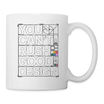 Print Designer You Can't Rush Good Graphic Artist - Mug - white - Right