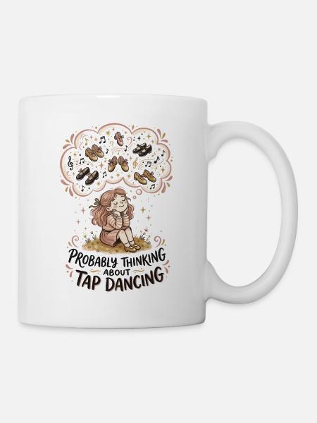 Stepptanz Stepptanz Tanz - Tasse - Weiß